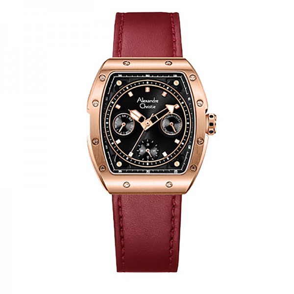 Alexandre Christie AC 6411 Rosegold Black Red BFLRGBADR